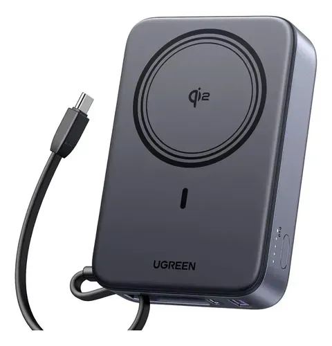 UGREEN Power Bank Magnético Qi2 15W 20,000mAh PB567 (55450B)